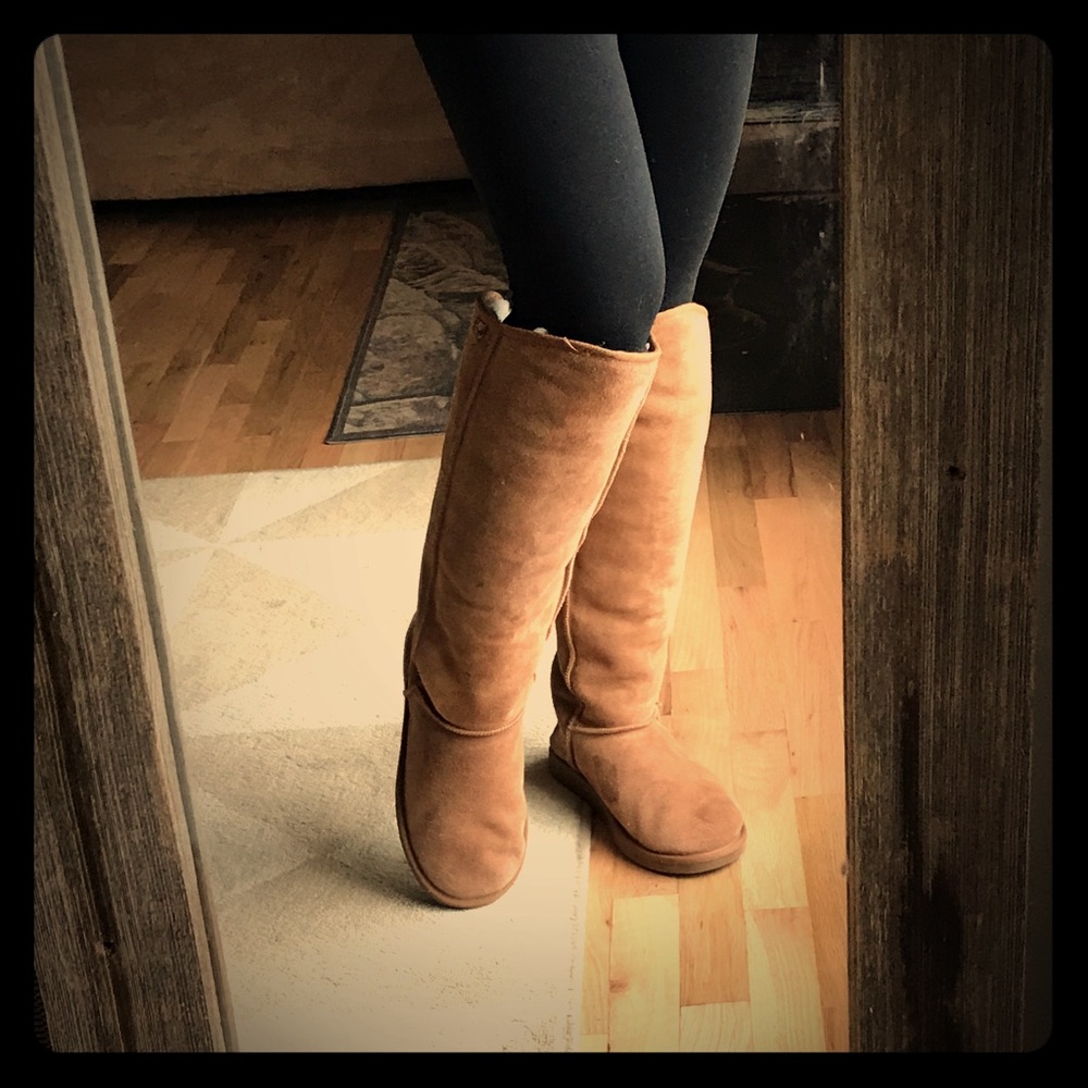 Over the knee Emu boots